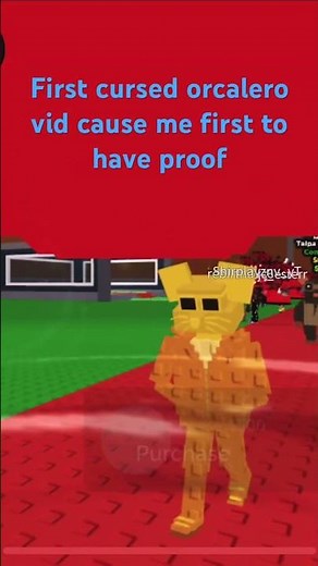 First to do all cursed orca ritual sab