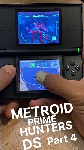 METROID PRIME HUNTERS: Nintendo DS gameplay Part 4. #retrogaming #shorts