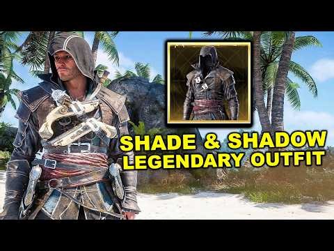 Assassin's Creed Black Flag Resynced - How To Get Shade And Shadow Robes (Legendary Outfit)