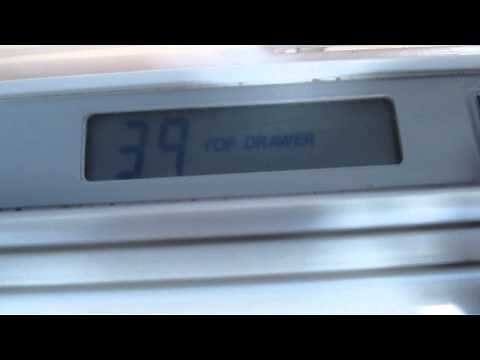 Sub-Zero 27" 700BR Stainless Steel Under Counter All Refrigerator Double Drawer