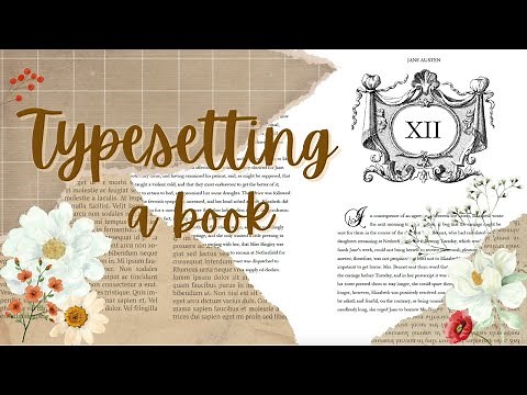 Typesetting A Book - Pride and Prejudice - Microsoft Word