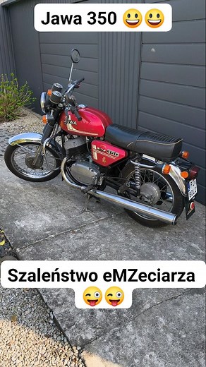 Zakazany zakup?? Jawa 350 w oryginale 😁😁 Nawet pali na dwa gary 💪💪 #moto4fun #jawa #jawa350 #mz | moto4fun