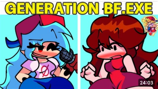 Friday Night Funkin' VS Generation BF.EXE VS Boyfriend & GF SUS VS 性别互换BF