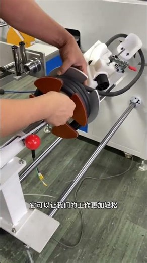 EV Charging Cable Traversing Winding Machine #machine #factory