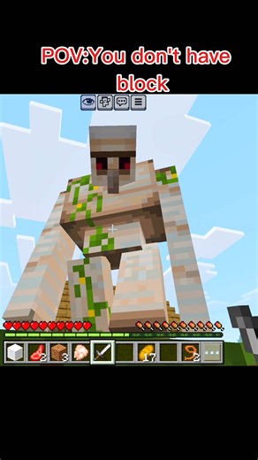 When you don't have block