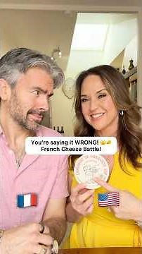 American TRIES to pronounce French Cheeses! 🧀🤣🇫🇷