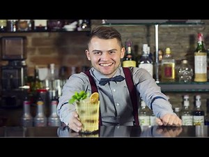 Watch how to sign 'bartender' in American Sign Language.