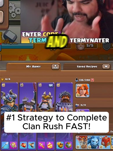 FASTEST Way to Complete Clan Rush for March in Clash Of Clans! #Clashofclans #ClashStrategy #COC #ClashOfClansGameplay #ClashOfClans2026 #clashofclansupdate #clashofclansguide