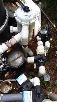 Turning skimmers off to drain pool
