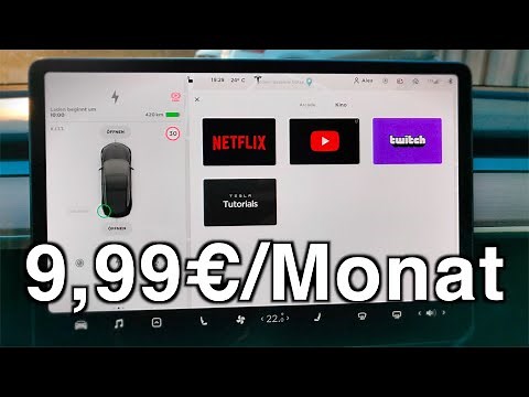 Premium-Konnektivität im TESLA: 9,99€ pro Monat für mobiles Musikstreaming, Netflix und Co.