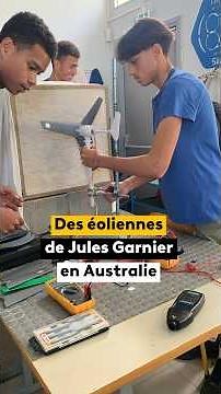 These Jules Garnier high school students will showcase their innovative wind turbine project in A...