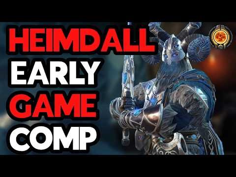 Godforge Gameplay Guide: HEIMDALL KING OF DEFENDERS!