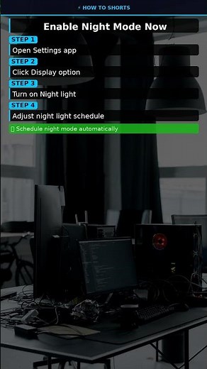 Windows 11 Night Mode #Shorts