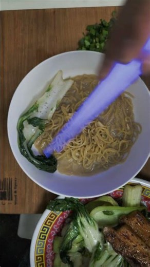Tonkatsu Ramen For Dinner #Ramen #foodporn #Noodles #Ninjerky