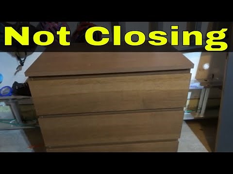 Ikea Dresser Drawer Not Closing All The Way-How To Fix It Fast