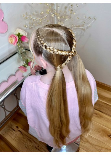 Braided Pigtails Tutorial for Cute Girls