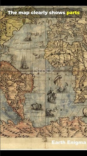 How did a 500-year-old map show Antarctica