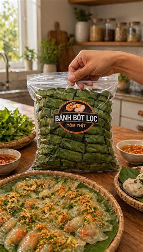 Bánh bột lọc Huế - Hướng dẫn đặc sản Huế dễ làm