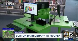 Burton Barr Library reopens