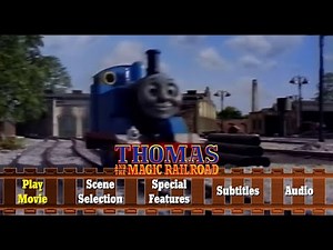 The Magic Railroad: Director's Cut - Custom DVD Menu