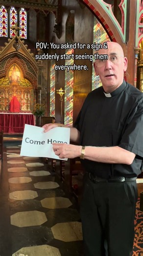 😂✝️ WHEN YOU KEEP ASKING GOD FOR A SIGN TO BECOME CATHOLIC…