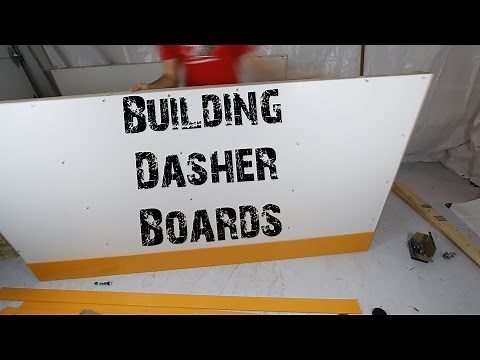 Building Dasher Boards Timelapse