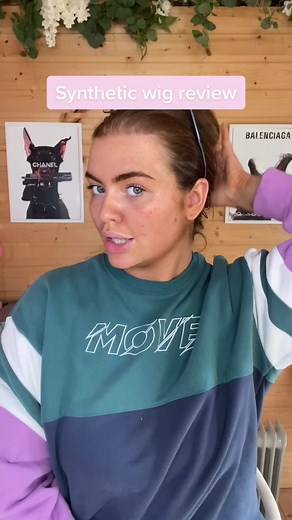 Natural Looking Synthetic Wig Review with Blonde and Black Options