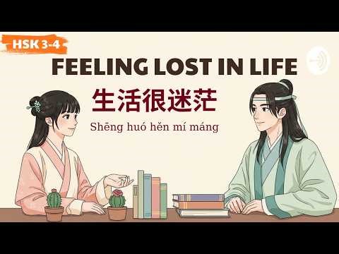 HSK 3-4 | 生活很迷茫 | Are You Feeling Lost in Your Life? | Learn Chinese Podcast