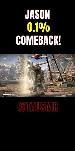 MKX | JASON 0.1% COMEBACK! | Relentless Mortal Kombat X Gameplay #fgc #mkx #mk11 #mk1 #combos #taus