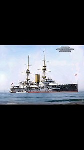 The HMS Hannibal (1896) was a Majestic-class British pre-dreadnought battleship launched in April 1896, known for its service with the Channel Fleet, a 1906 refit converting it to oil fuel, its role as a guardship in the Humber during World War I, and its eventual conversion to a troopship for the Dardanelles campaign before being sold for scrap in 1920. #history #videooftheday #reel #colorful #facebookreels | Ships & Models by Erick Navas