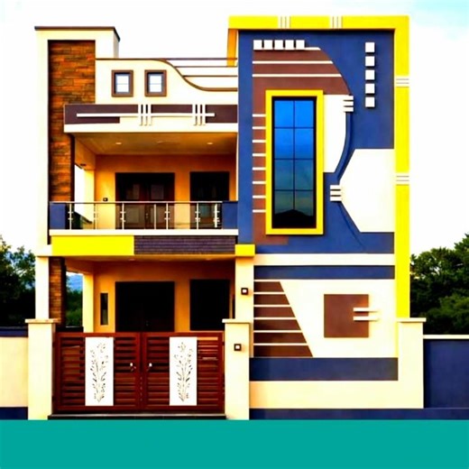 House front elevation design with balcony#house #youtubeshorts #home