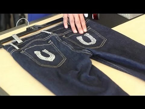 DIY Bedazzled Jeans : Trendy Fashion Tips