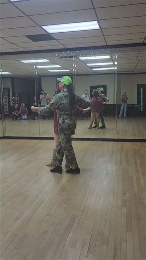 Intermediate twostep with ride trick #dance #dancemoves #dancesteps #fun #shorts