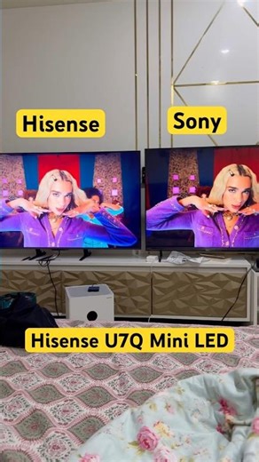 Hisense U7Q Mini LED & Sony Bravia 2M2 #shubzgadgetreviews