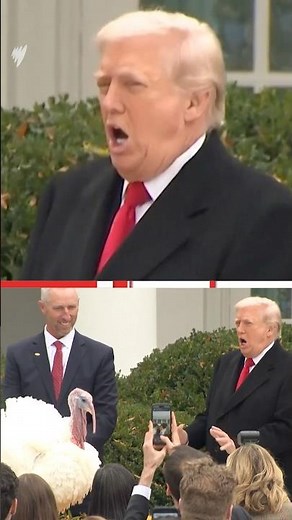 Trump pardons Gobble, the Thanksgiving turkey