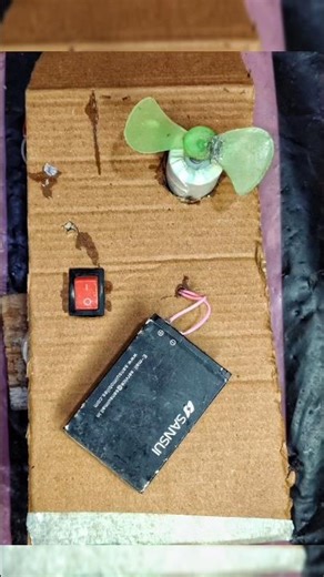 Battery spinning viral project •Dc motor #project #tech #diy #experiment
