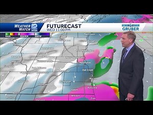 Winter weather advisory: Rain changes to snow, plus winds up to 45 mph