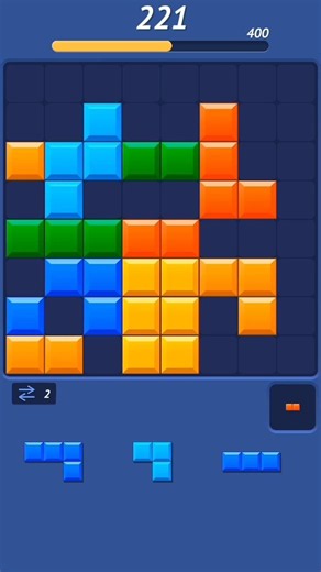 blocky puzzle crush gameplay😲#shortfeed #viralshorts #youtubeshorts #gameplay