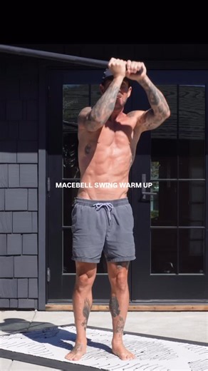 This one felt amazing. Started with a macebell warm-up — 360° swings, 10 each direction for 2 rounds. Great for opening up the shoulders and getting the core firing. Then moved into the main workout (4 rounds total): ▪️Plank 2 minute ▪️Dumbbell Thruster 8–10 Rep ▪️Rev. Lunge (each side) 8–10 reps ▪️Front Shoulder Raise 10–12 reps ▪️Kettlebell Swing 12–15 reps Take short rests between exercises if needed, but keep the pace up. Do all five, rest a minute or so,and repeat for 4 rounds total. | Midl