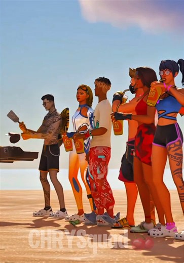 Summer Vibes with Fortnite Squad Fun