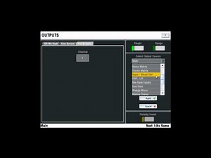 Allen & Heath iLive Patching Outputs