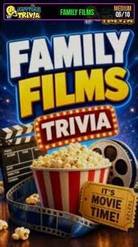Family Films Trivia #Shorts