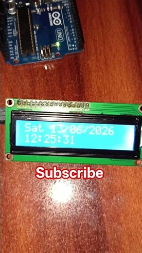 Subscribe make a Arduino clock without rtc#subscribe #arduino #trending #viral #song