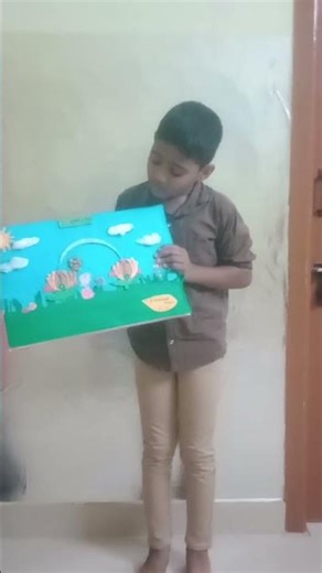 pollination school science project #shorts#beautiful #project