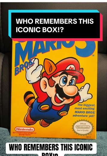 Nostalgia for the Iconic NES Box from the 90s