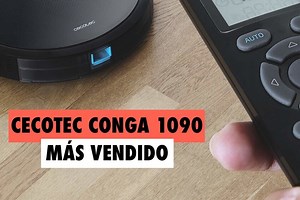 El robot aspirador más vendido de Amazon es español, también friega el suelo y cuesta menos de 150 euros: Cecotec Conga 1090
