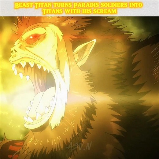 " Zeke Screams 👹☠️ " Attack on Titan #titan #eren