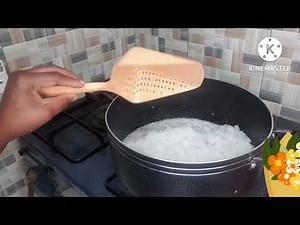 How to make Nigerian Tapioca || Easy and fast