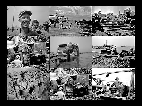 U.S. Navy Seabees in WW2 - "They Came to an Island" - 1946