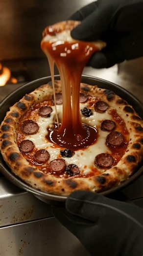 Insane Chicago Deep Dish Pizza! 🍕🧀